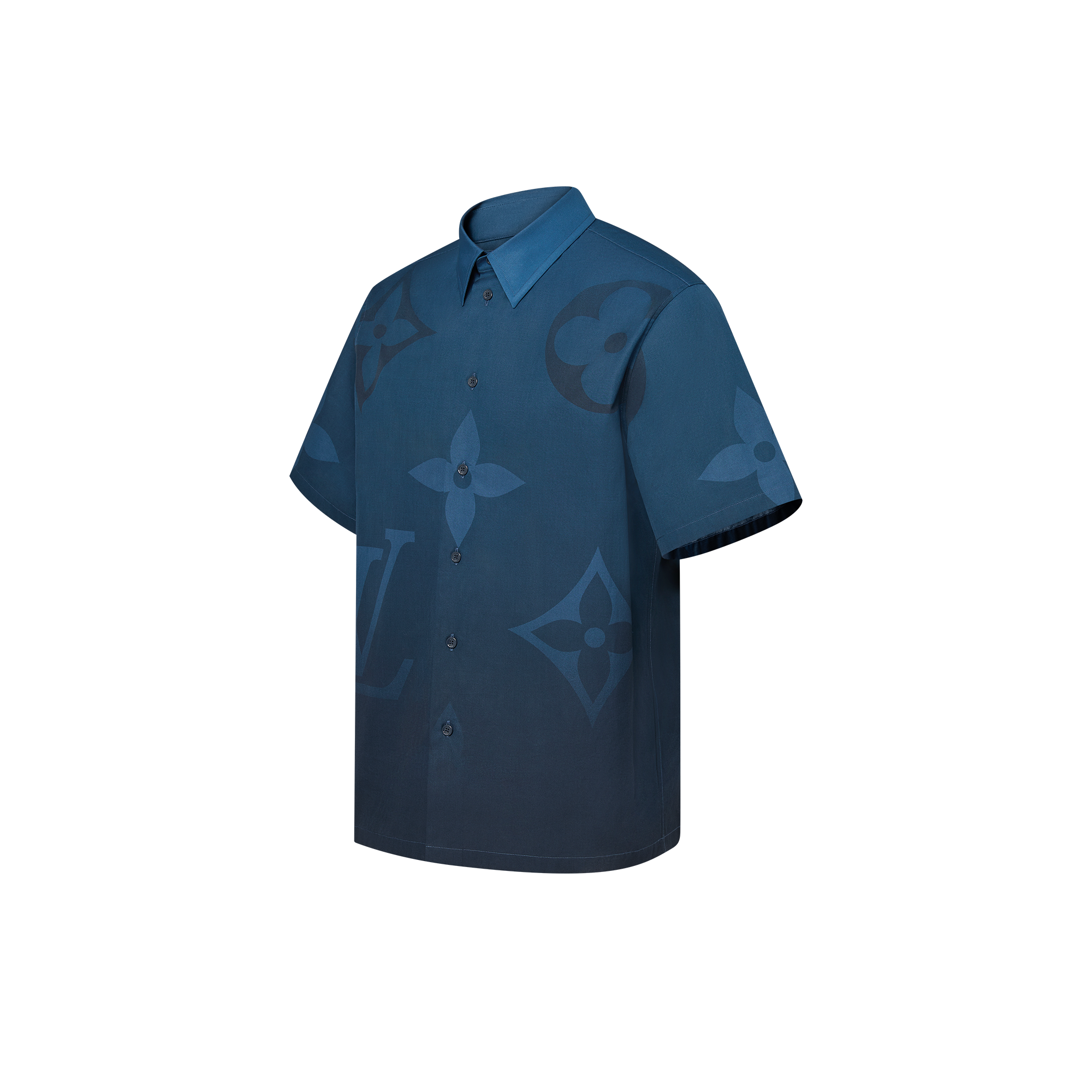 Monogram Printed Short-Sleeved Shirt  in Men's Ready-to-Wear Shirts collections by Louis Vuitton (Product zoom)